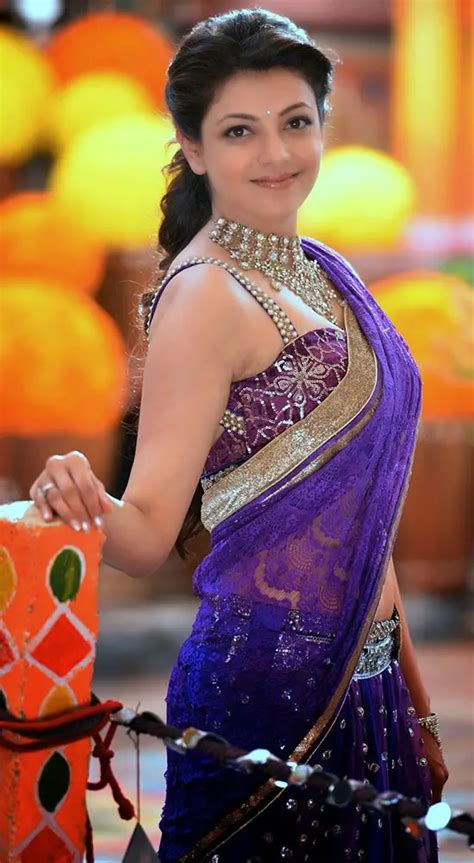 kajal agarwal in saree